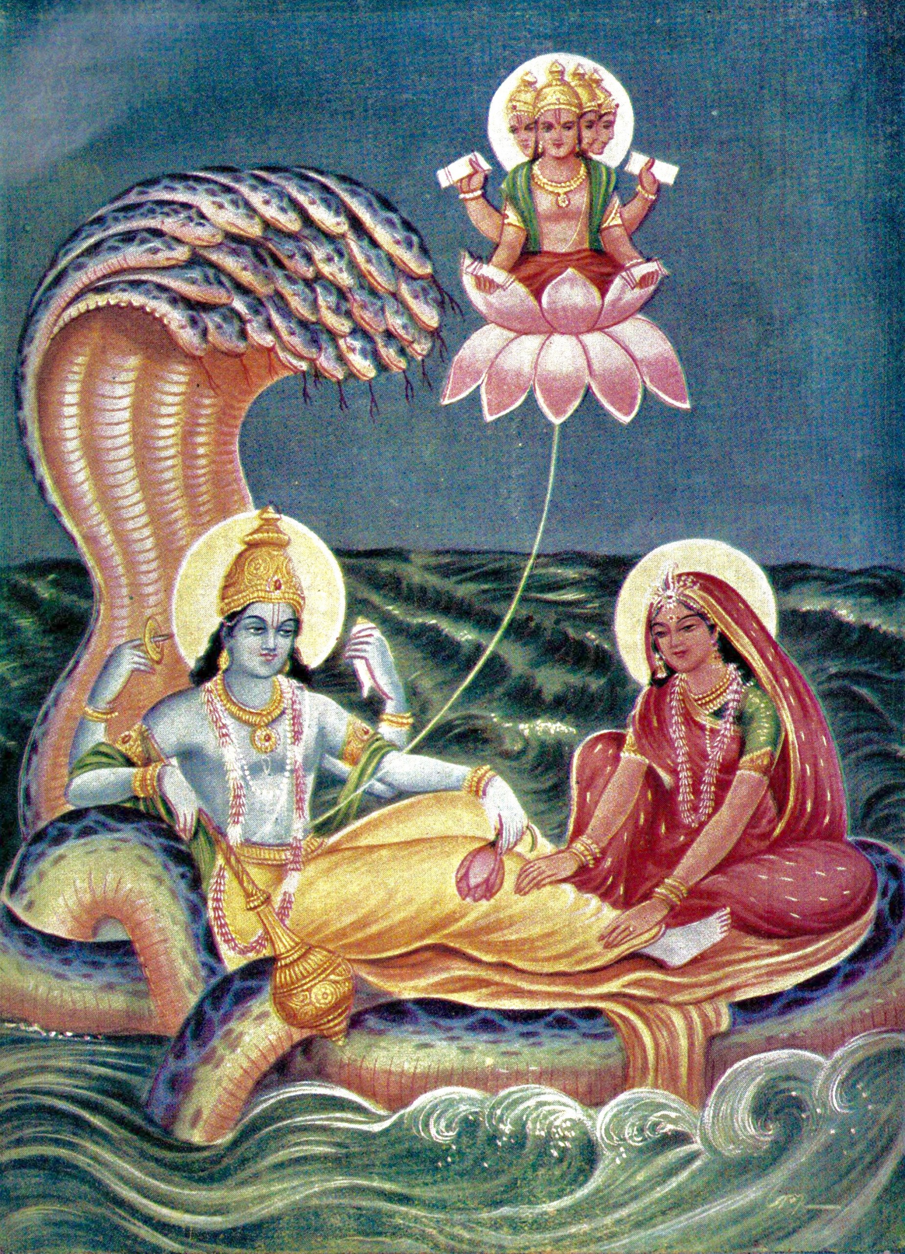 Brahma ve Vishnu
