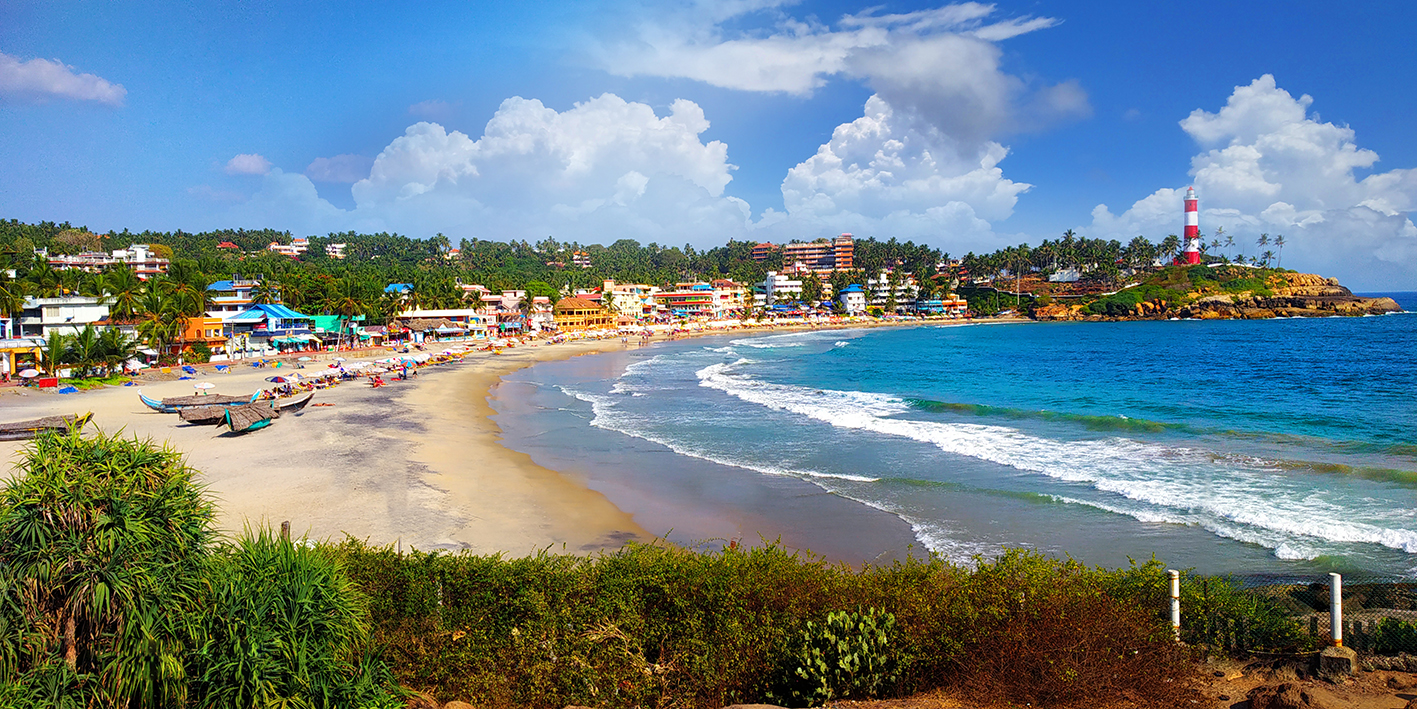 Kovalam plajı