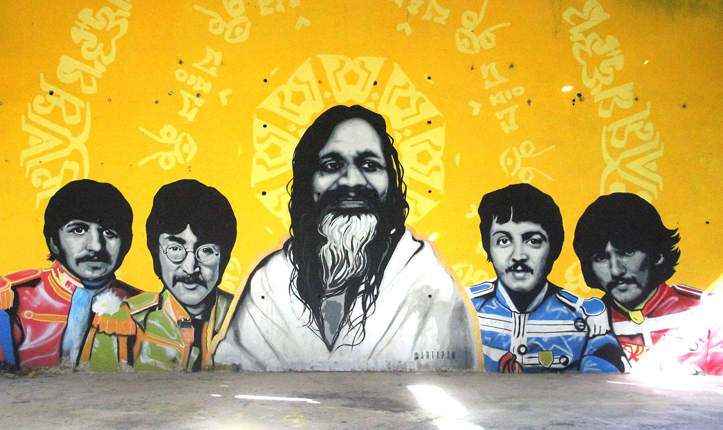 Beatles Ashramı 2 rishikesh.beatles.mural