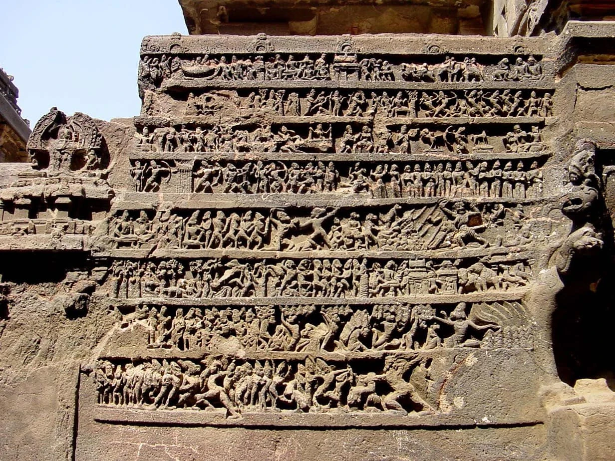 Kailash Tapınağı 3 Kailash Tapınağı Mahabharata Destanı