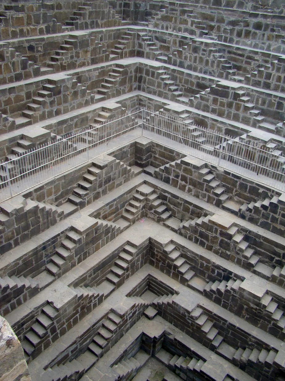 Chand Baori bir şaheserdir