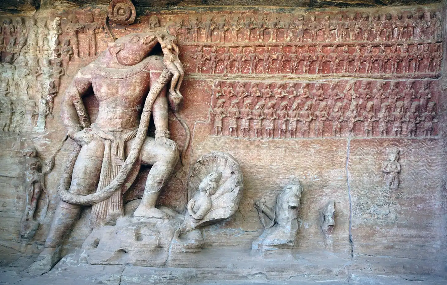 Vishnu'nun 10 Enkarnasyonu 4 Varaha Avatarı