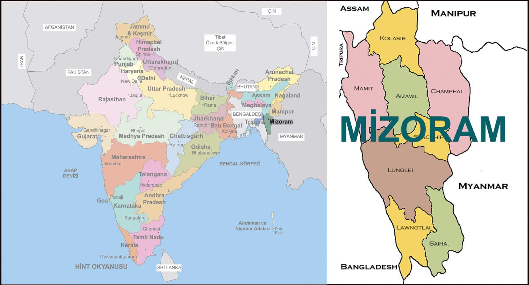 Mizoram eyaleti