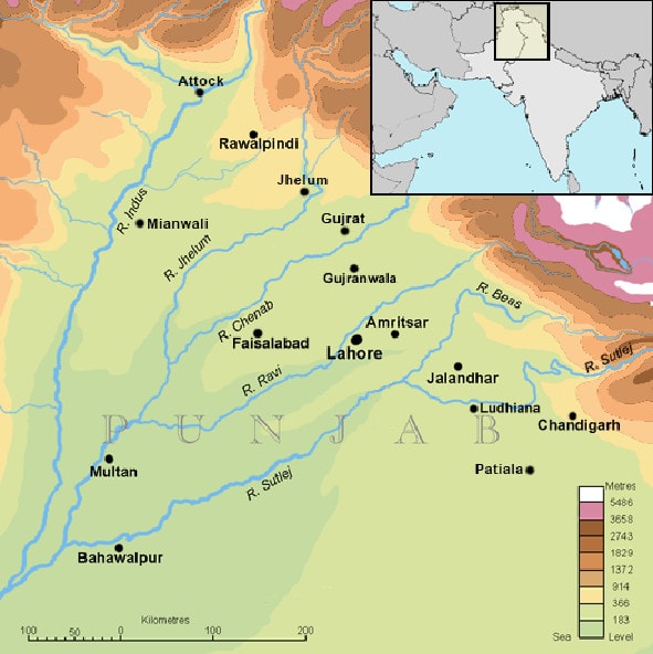 Punjab ve beş nehir