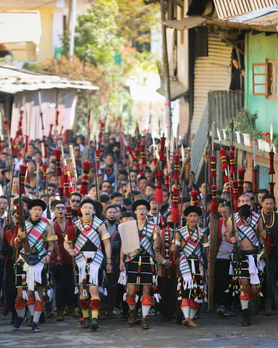 Hindistanda 10 İlginç Festival 7 Hornbill çok ilginçtir
