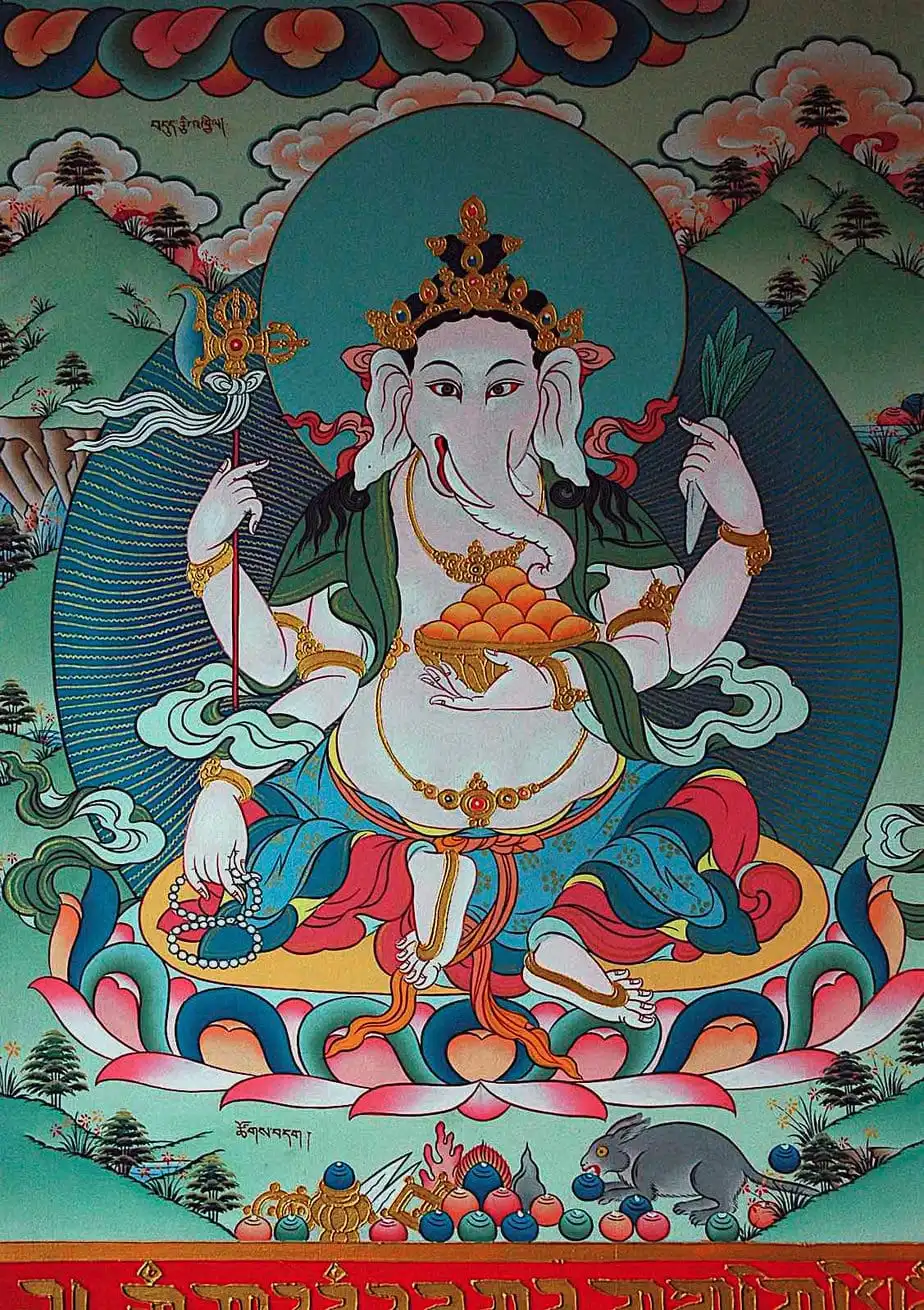 Ganesh Buddhism ilişkisi 12 Ganesh Buddhism ilişkisini gösteren bir çizim.