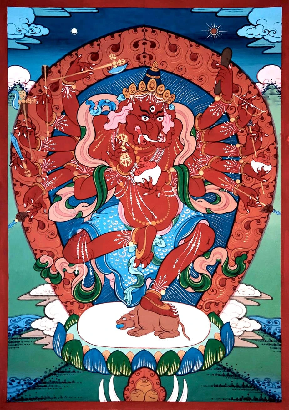 Ganesh Buddhism ilişkisi 1 budist ganesha maharaka
