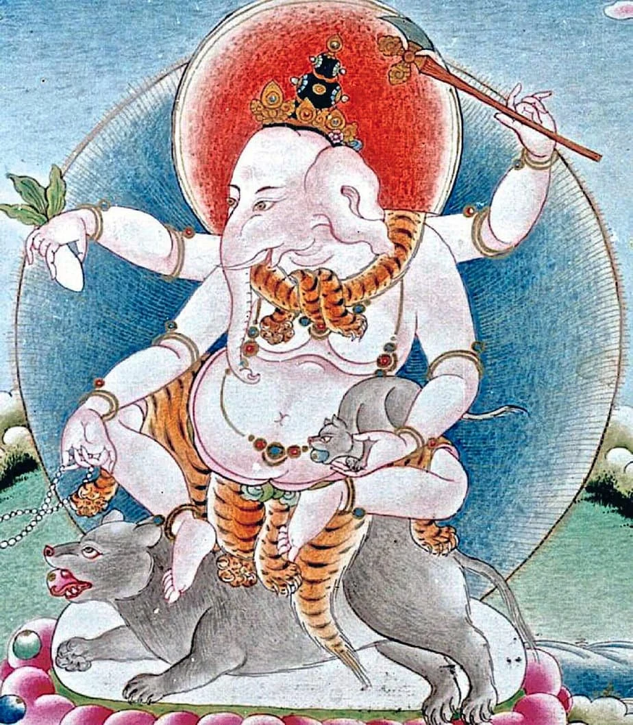 Ganesh Buddhism ilişkisi 4 budist ganesha tibet