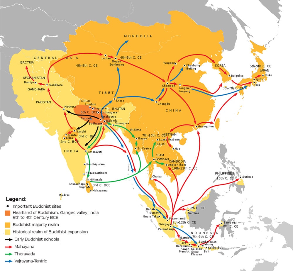 Budizm ve Hinduizm benzerlikleri 7 hindu asya