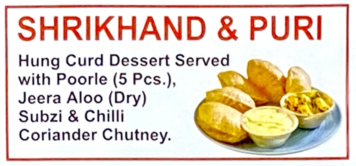 Mumbai sokak lezzetleri 26 mumbai srikand.puri