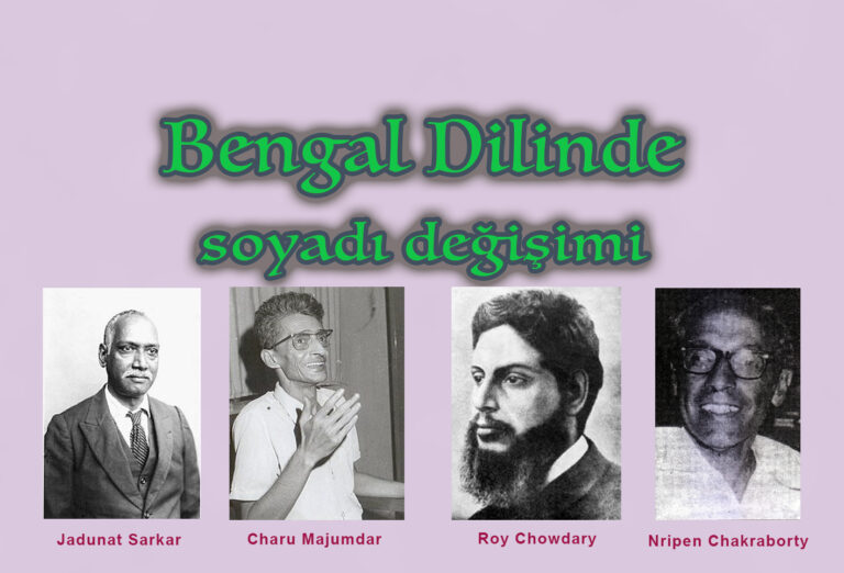Bengalce soyadların değişimi