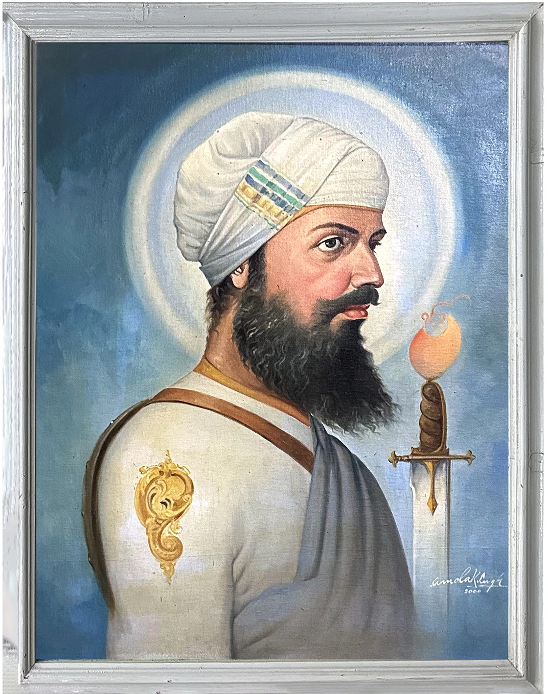 Sih Guruları Hikayesi 7 7 tegh bahadur portre