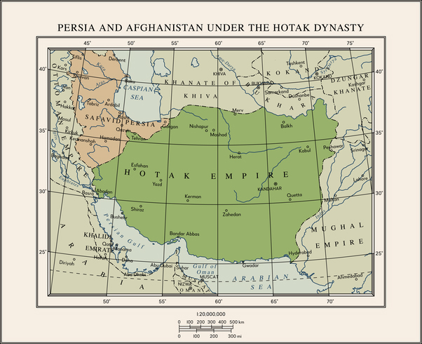 Afganistan'daki imparatorluklar 15 afghan hotak